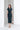 Lanthe Dress - Modern elegant pencil midi dress with polo neckline and versatile V neck design